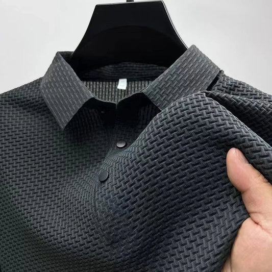 Morae-Amsterdam® | Moderne Structuur Polo – Comfort & Klasse