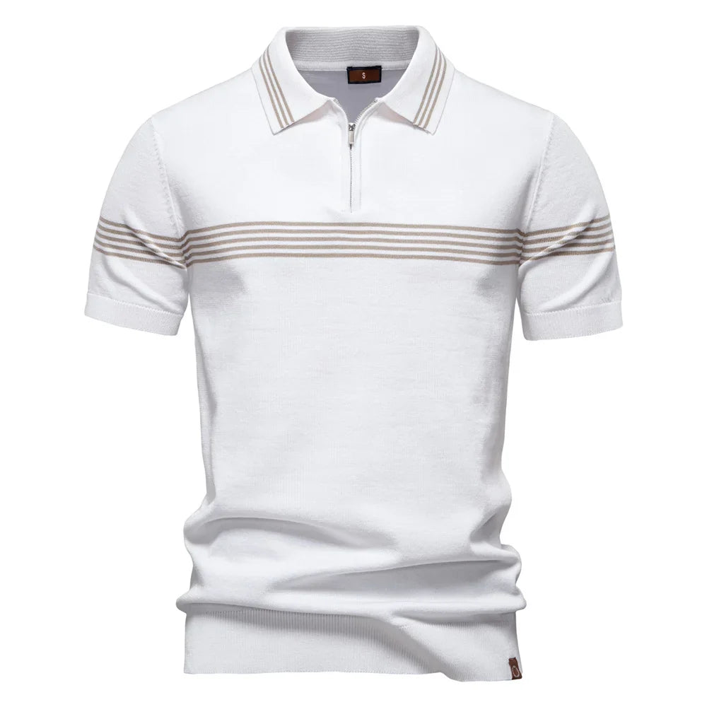 Morae-Amsterdam® | Polo Met Streepdesign