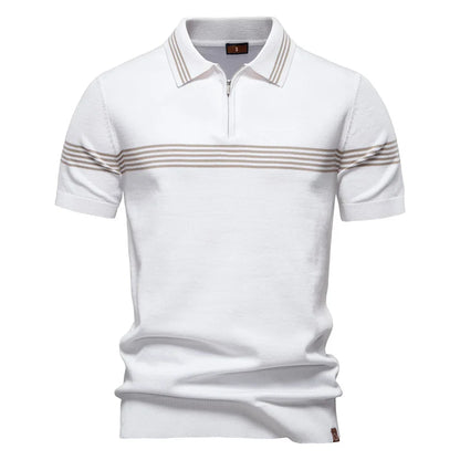 Morae-Amsterdam® | Polo Met Streepdesign