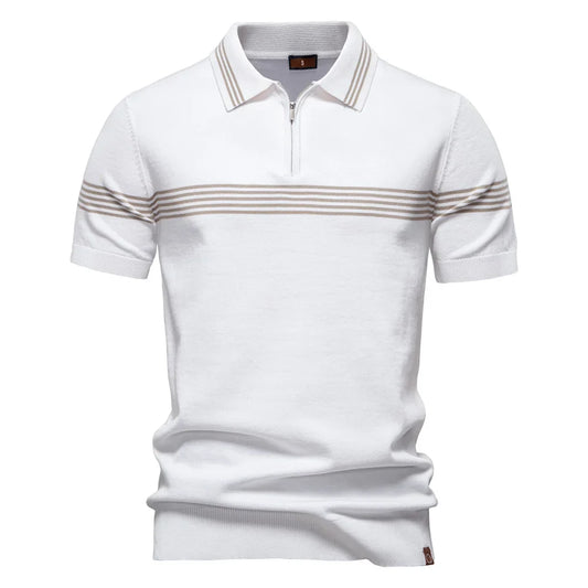 Morae-Amsterdam® | Polo Met Streepdesign