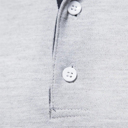 Morae-Amsterdam® | Casual Mannen Poloshirt Met Lange Mouwen