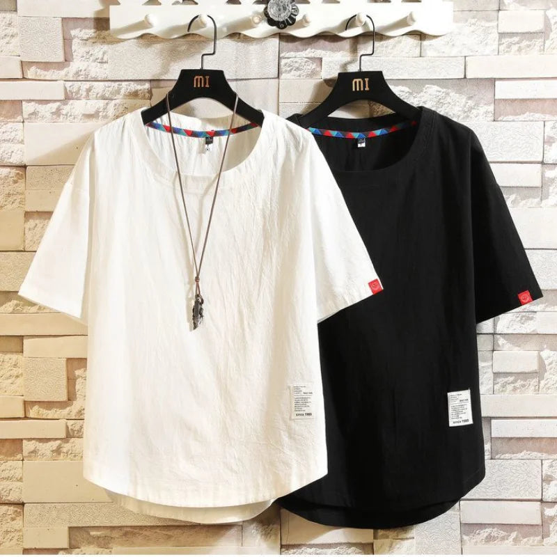 Morae-Amsterdam® | Oversized Linnen T-Shirt