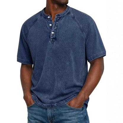 Morae-Amsterdam® | Vintage Mannen Shirt Met Knopen