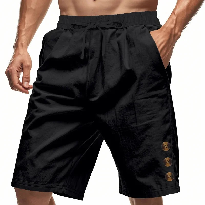 Morae-Amsterdam® | Heren Short Met Knoopdesign