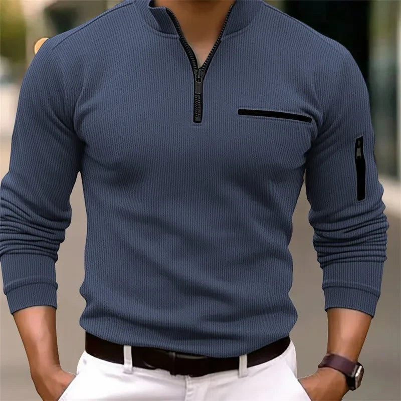 Morae-Amsterdam® | Heren Poloshirt Met Streeppatroon