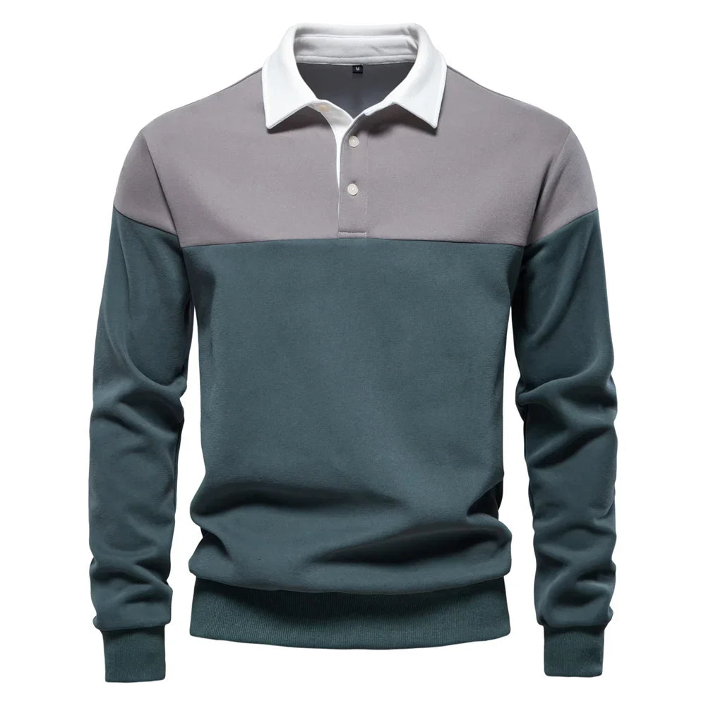 Morae-Amsterdam® | Premium & Casual Poloshirt Met Lange Mouwen