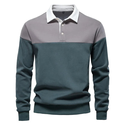 Morae-Amsterdam® | Premium & Casual Poloshirt Met Lange Mouwen