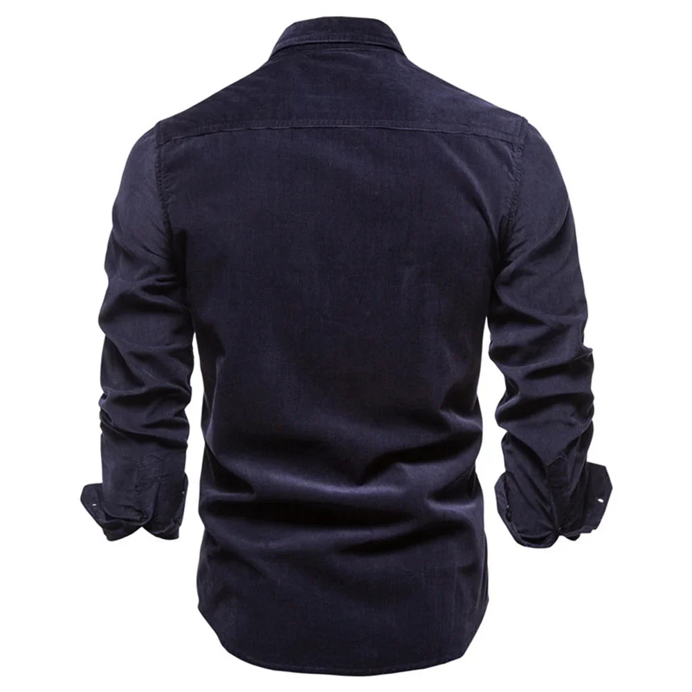 Morae-Amsterdam® | Stijlvol Katoenen Herenblouse