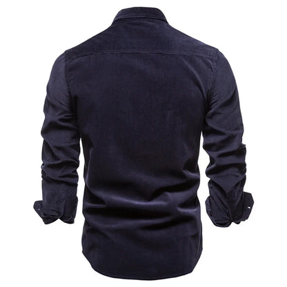 Morae-Amsterdam® | Stijlvol Katoenen Herenblouse