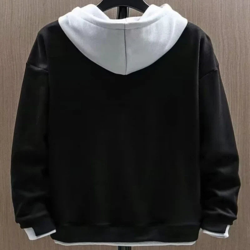 Morae-Amsterdam® | Moderne Heren Hoodie met Laagjeslook