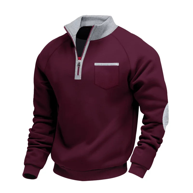 Morae-Amsterdam® | Stijlvol Heren Fleece Sweatshirt