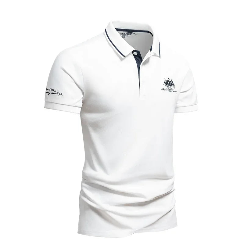 Morae-Amsterdam® | Poloshirt met casual kraag
