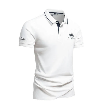 Morae-Amsterdam® | Poloshirt met casual kraag