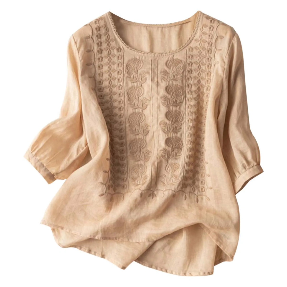 Morae-Amsterdam® | Zomerse Katoenen Damesblouse