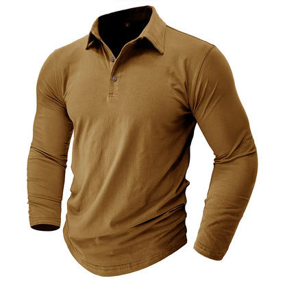 Morae-Amsterdam® | Polo Shirt Met Lange Mouwen