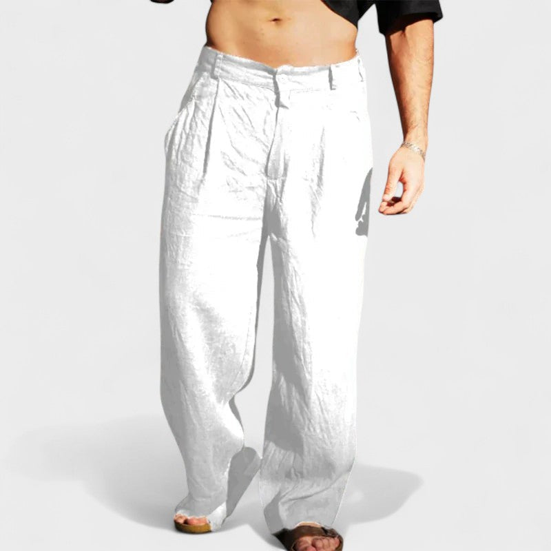 Morae-Amsterdam® | Oversized Linnen Broek