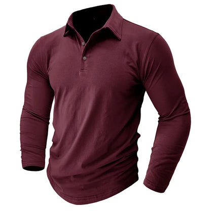 Morae-Amsterdam® | Polo Shirt Met Lange Mouwen