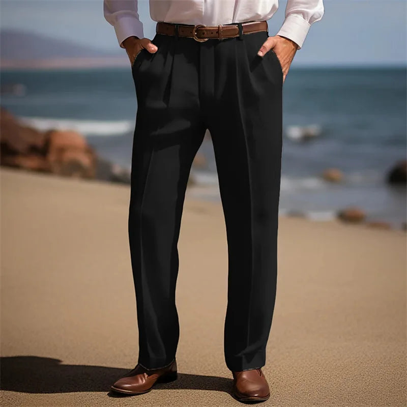 Morae-Amsterdam® | Elegante Linnen Broek