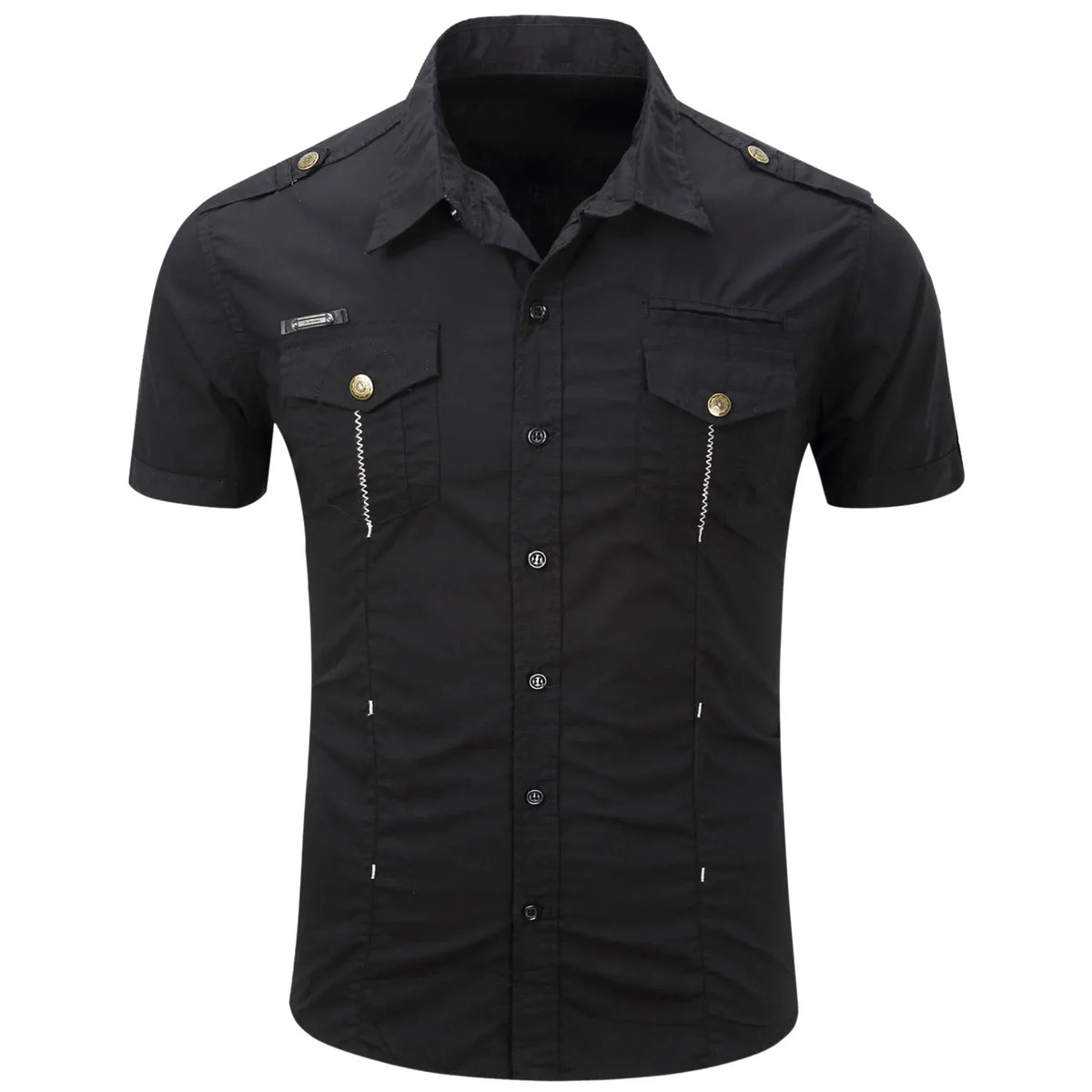 Morae-Amsterdam® | Casual Overhemd Met Korte Mouwen