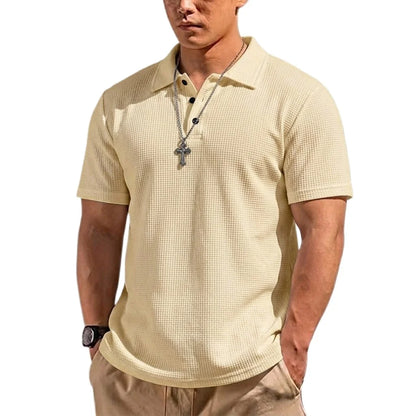 Morae-Amsterdam® | Zomer Heren Poloshirt Met Korte Mouwen