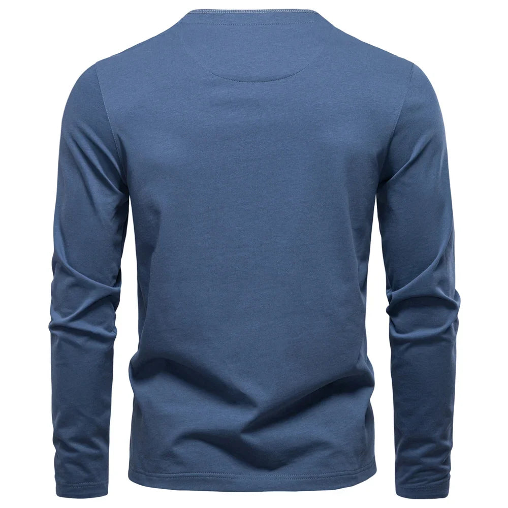 Morae-Amsterdam® | Premium Heren T-Shirt Met Lange Mouwen