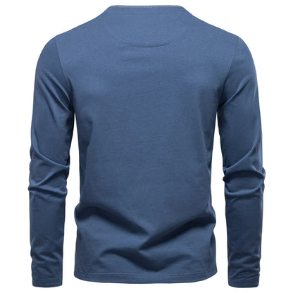 Morae-Amsterdam® | Premium Heren T-Shirt Met Lange Mouwen