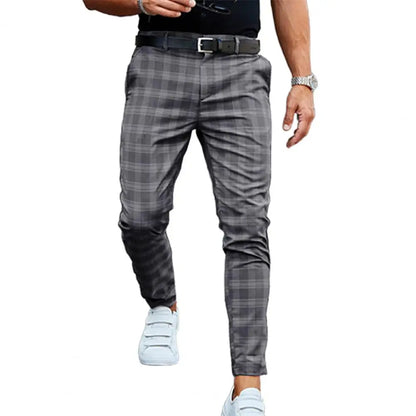 Morae-Amsterdam® | Casual Geruite Herenbroek