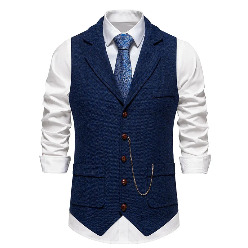 Morae-Amsterdam® | Klassiek Herengilet met Horlogeketting