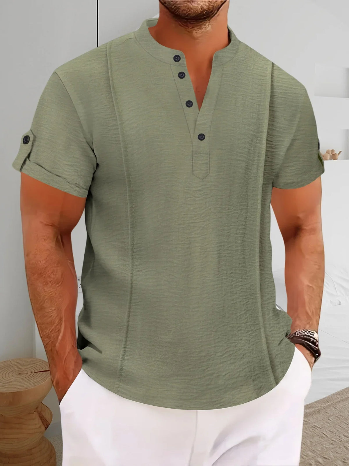 Morae-Amsterdam® | Luchtig Heren Zomershirt