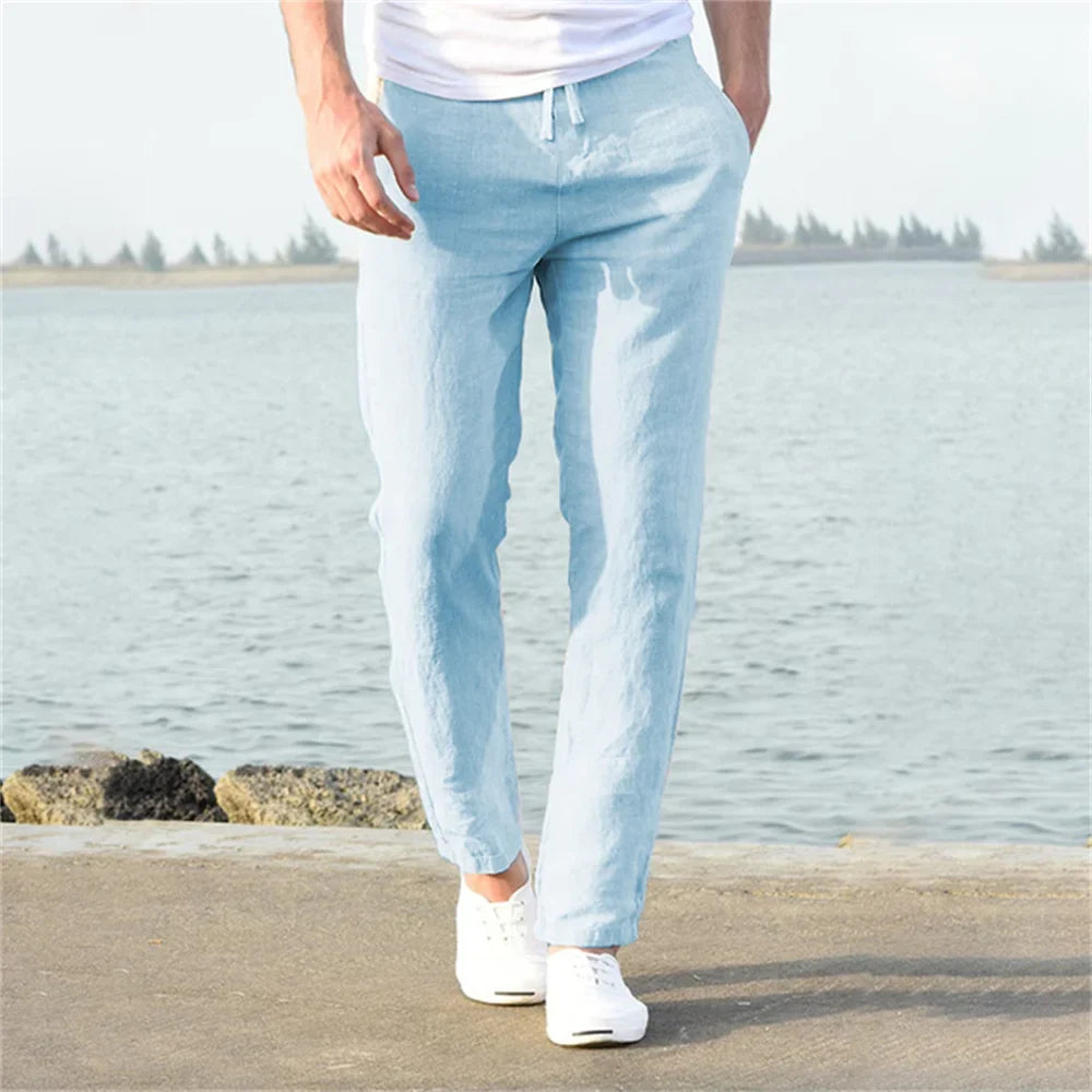 Morae-Amsterdam® | Katoenen Linnen Broek