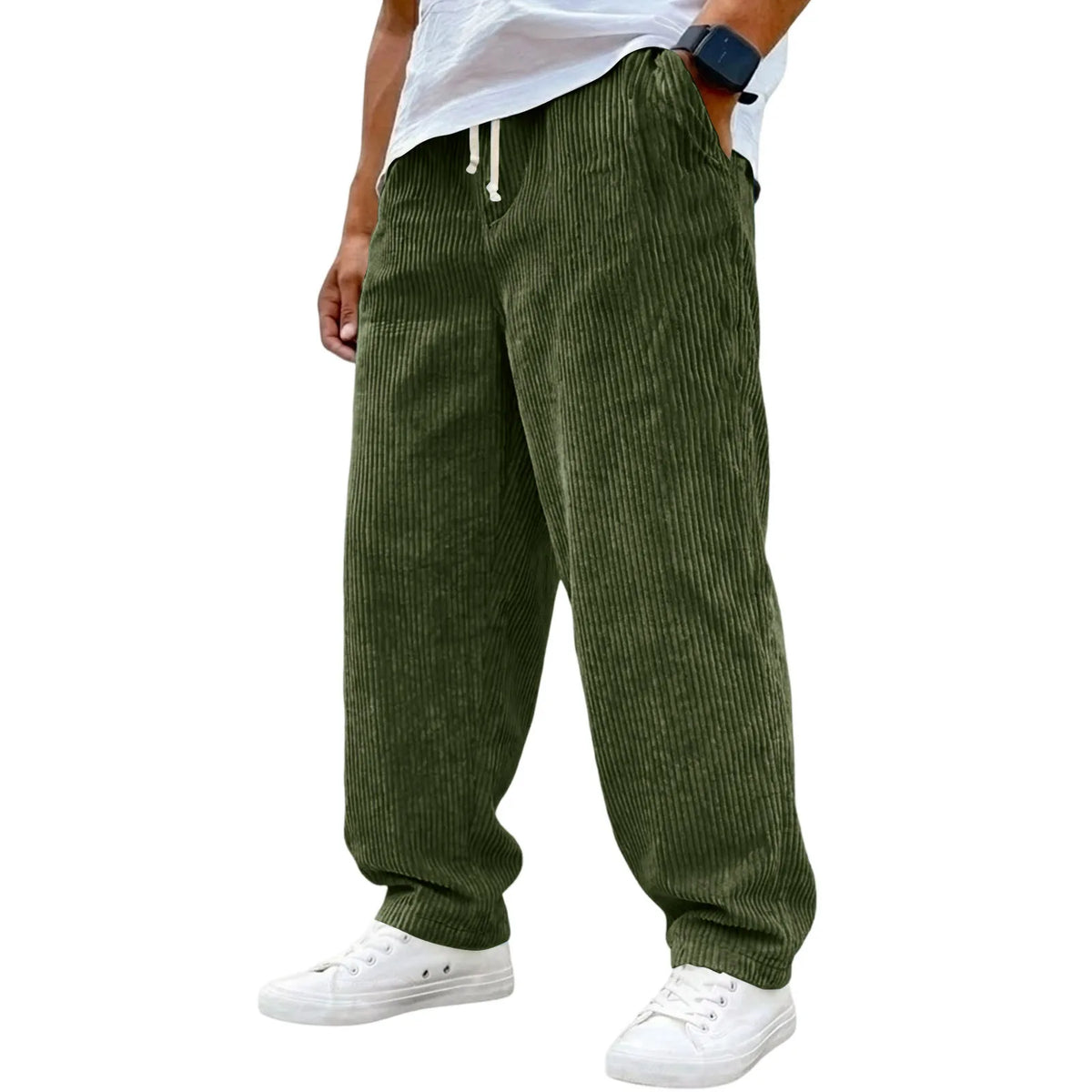 Morae-Amsterdam® | Comfortabele Corduroy Heren Jogger