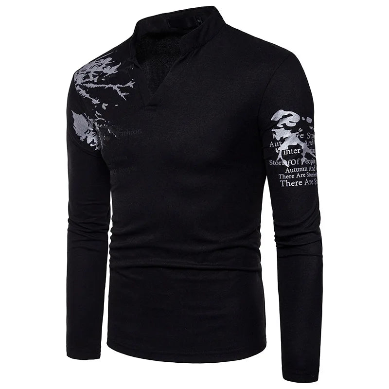 Morae-Amsterdam® | Stoer Herenpoloshirt Met Lange Mouwen