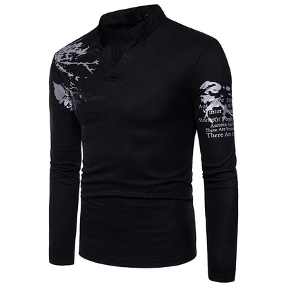 Morae-Amsterdam® | Stoer Herenpoloshirt Met Lange Mouwen