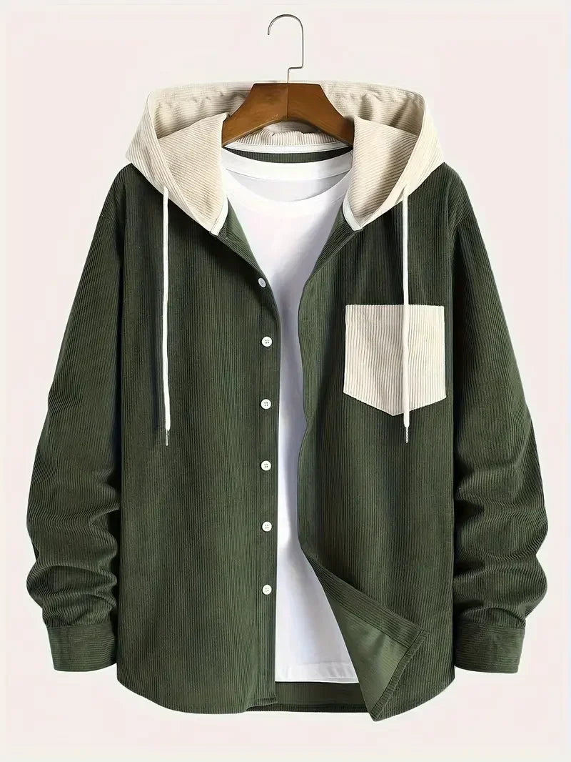 Morae-Amsterdam® | Comfortabel Corduroy Vest met Capuchon