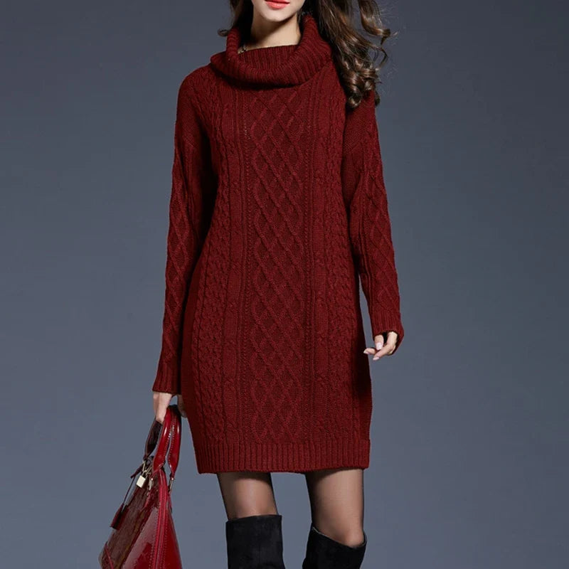 Morae-Amsterdam® | Elegante & Gebreide Winterjurk