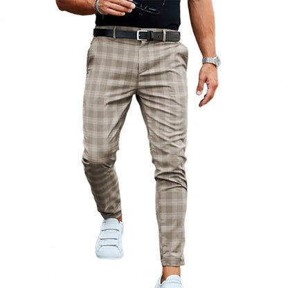 Morae-Amsterdam® | Casual Geruite Herenbroek