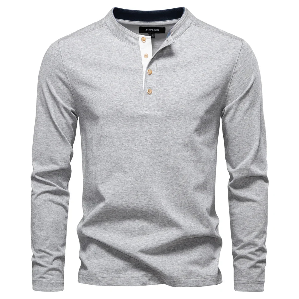 Morae-Amsterdam® | Premium Heren T-Shirt Met Lange Mouwen