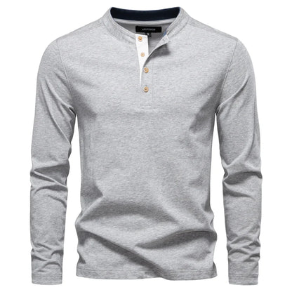 Morae-Amsterdam® | Premium Heren T-Shirt Met Lange Mouwen