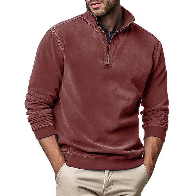 Morae-Amsterdam® | Casual Mannen Trui Met Rits
