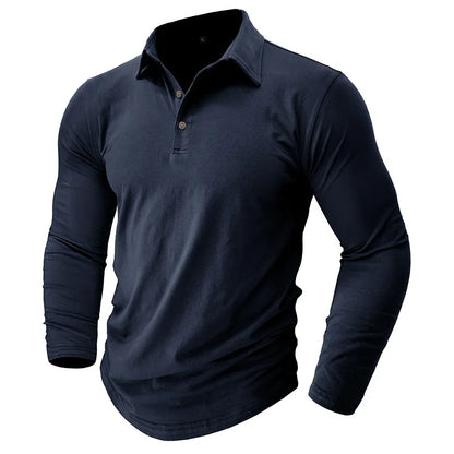 Morae-Amsterdam® | Polo Shirt Met Lange Mouwen