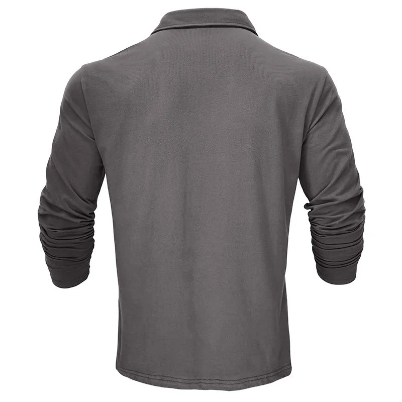 Morae-Amsterdam® | Polo Shirt Met Lange Mouwen