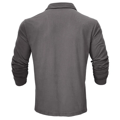 Morae-Amsterdam® | Polo Shirt Met Lange Mouwen