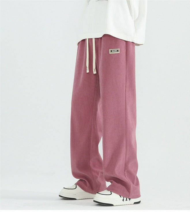 Johan | Corduroy broek met wijde pijpen