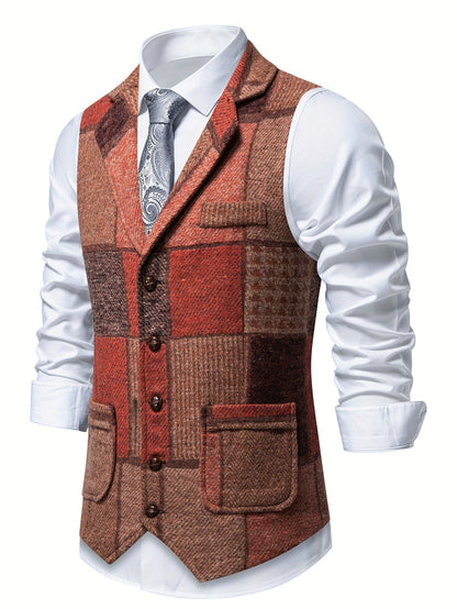Morae-Amsterdam® | Klassieke Patchwork Gilet