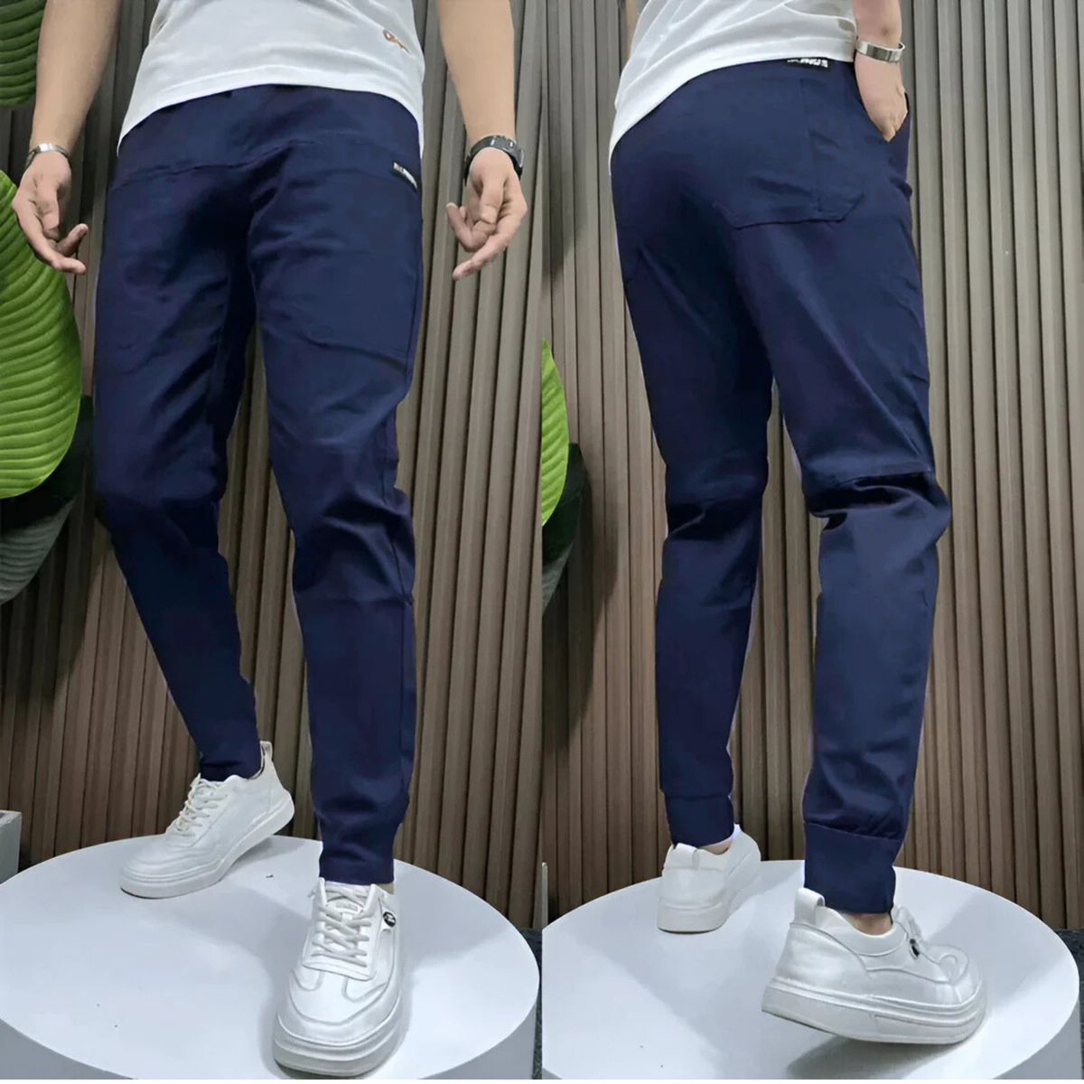 Morae-Amsterdam® | Casual Stretch Cargobroek voor Heren