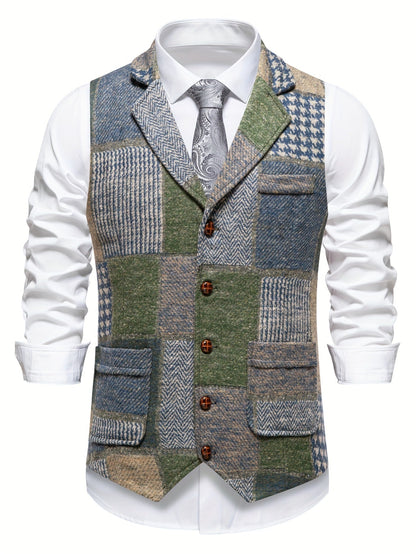Morae-Amsterdam® | Klassieke Patchwork Gilet