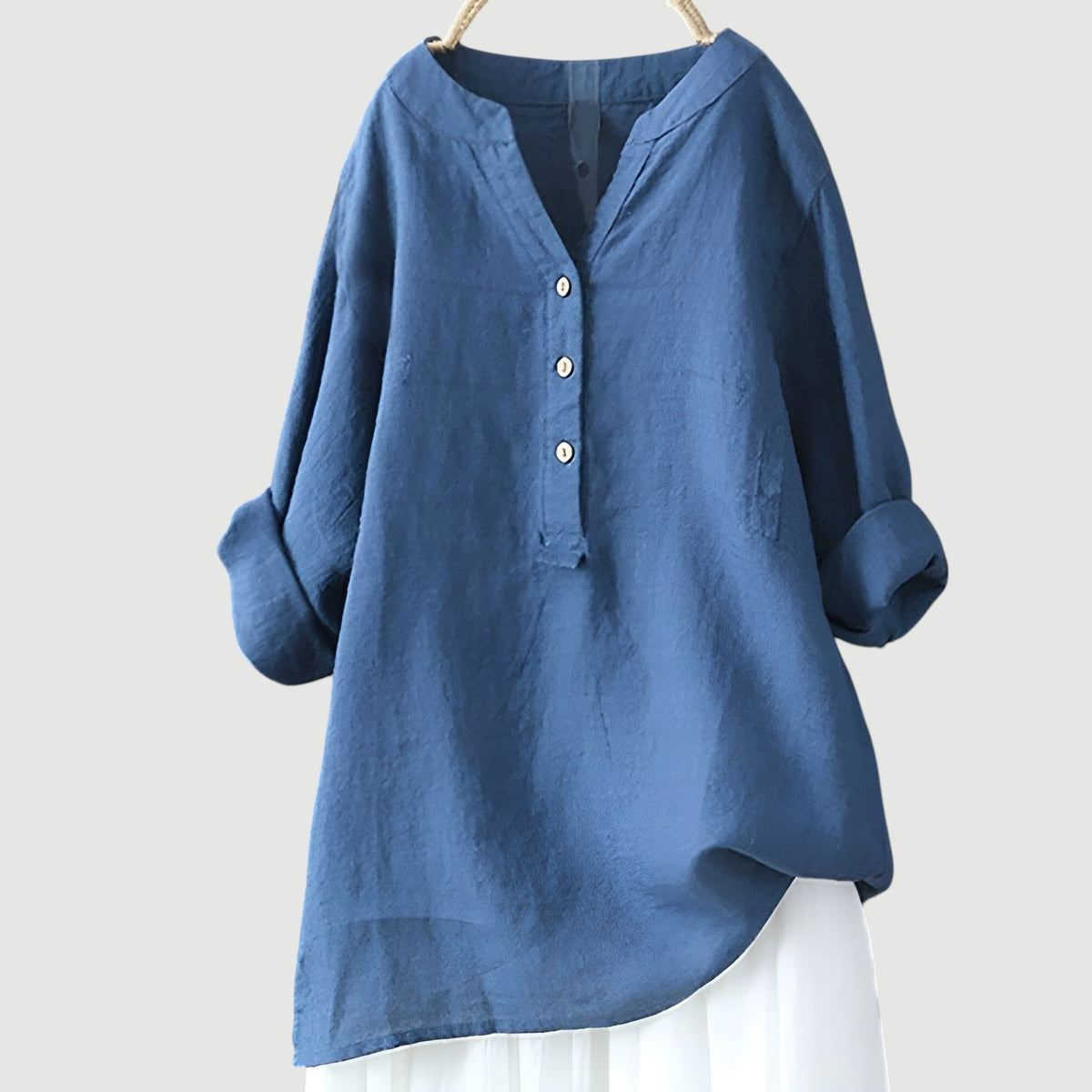 Morae-Amsterdam® | Luchtige en Comfortabele Linnen Damesblouse