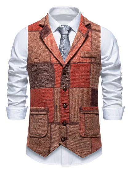 Morae-Amsterdam® | Klassieke Patchwork Gilet