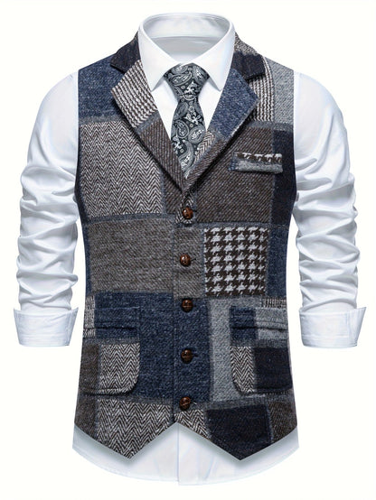 Morae-Amsterdam® | Klassieke Patchwork Gilet