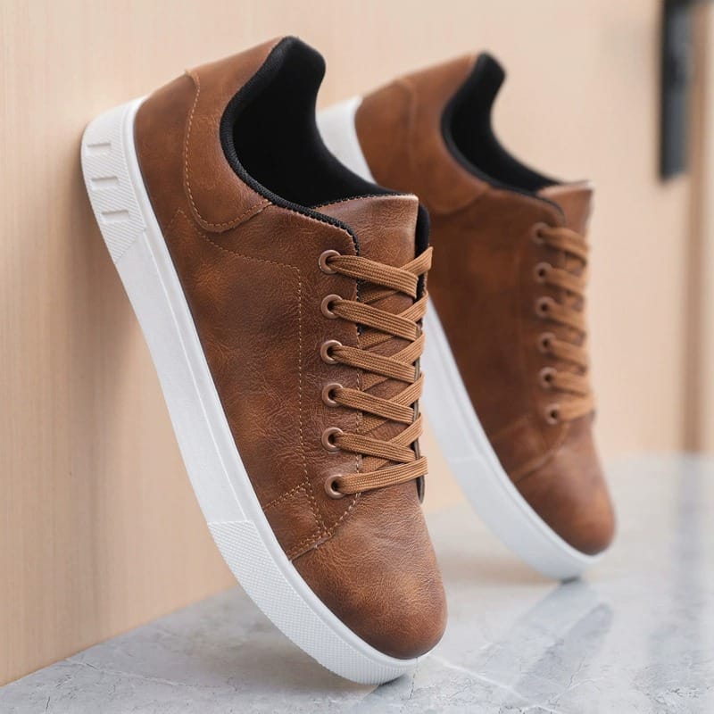 Morae-Amsterdam® | Comfortabele Leren Herensneakers